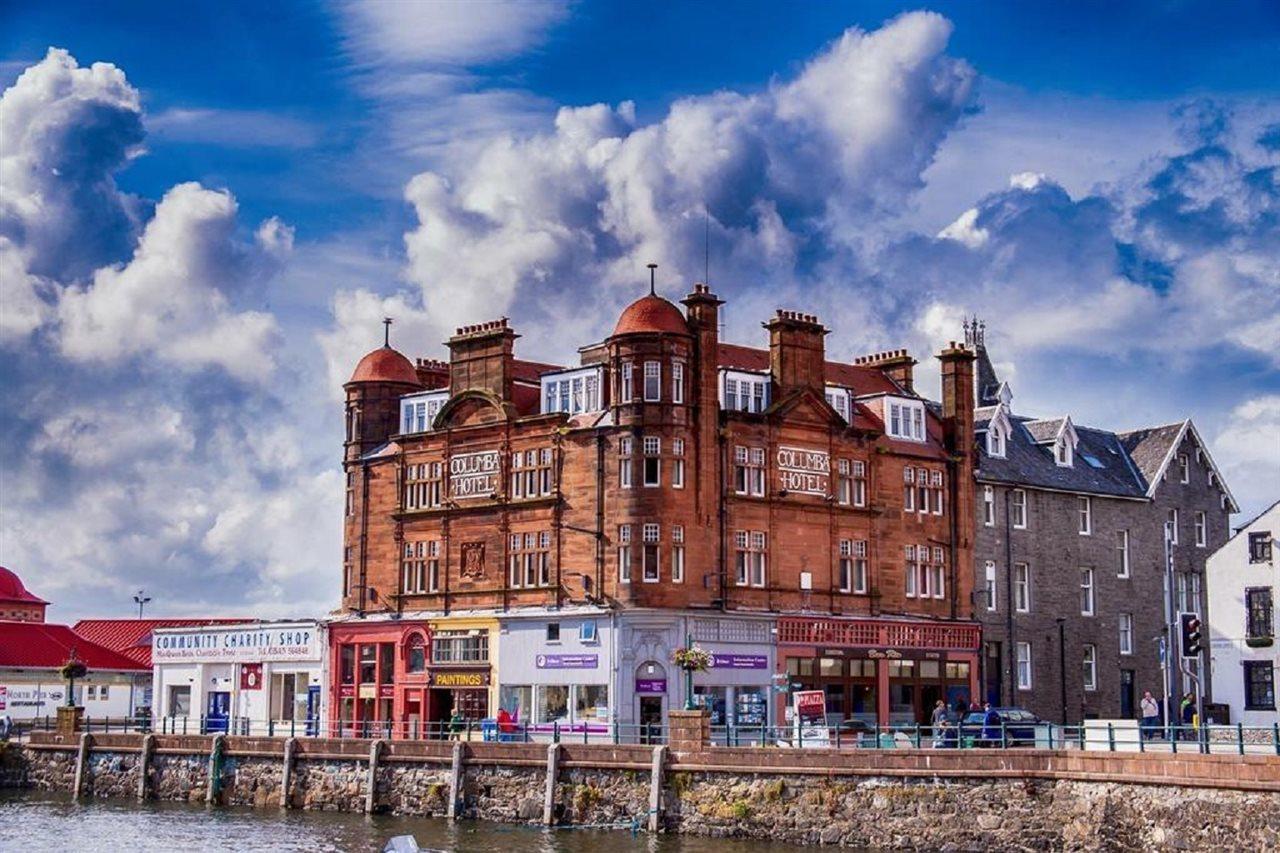 Columba Hotel Oban Esterno foto