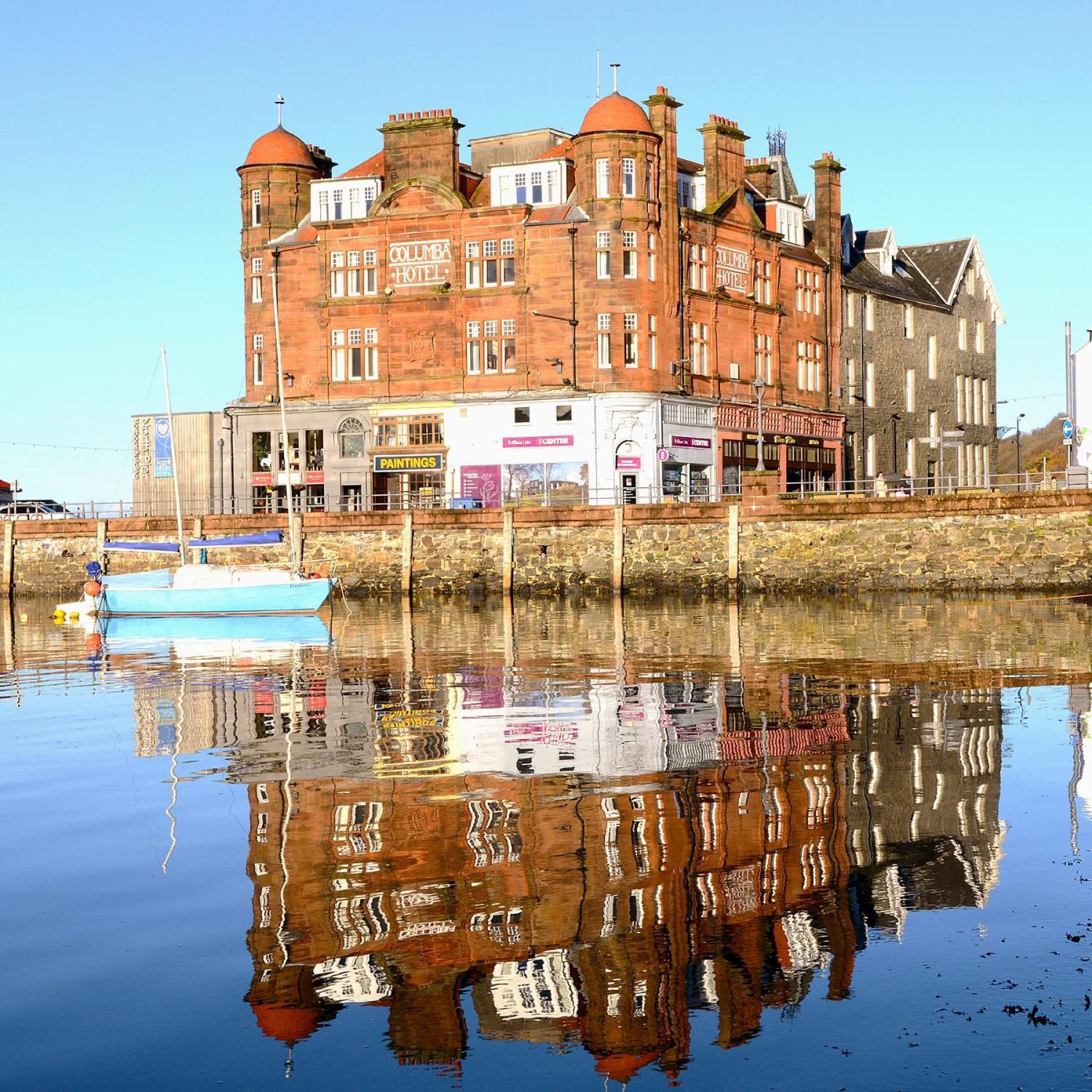 Columba Hotel Oban Esterno foto