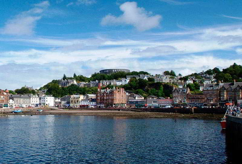 Columba Hotel Oban Esterno foto